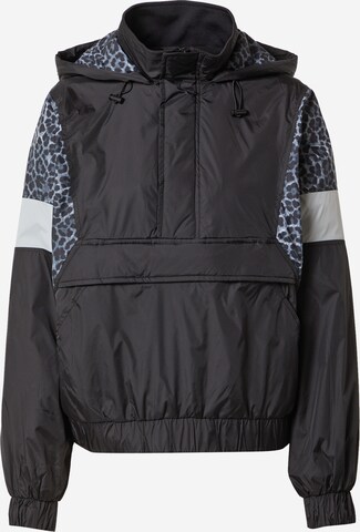 Urban Classics Between-Season Jacket in Black: front