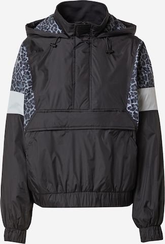 Urban Classics Between-Season Jacket in Black: front