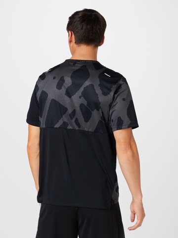 NIKE - Camisa funcionais 'RUN DVN RISE 365' em preto