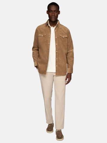 Regular fit Camicia di Boggi Milano in marrone