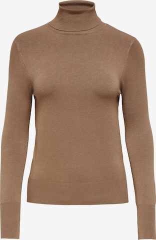 ONLY Sweater 'Venice' in Brown: front