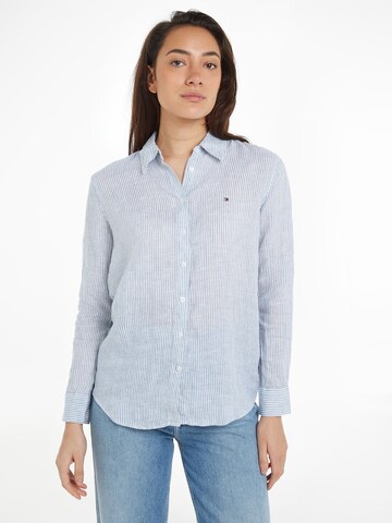 TOMMY HILFIGER Bluse in Blau: predná strana