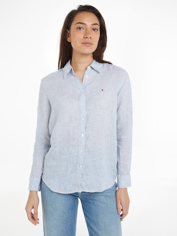 TOMMY HILFIGER Bluse in Blau: predná strana