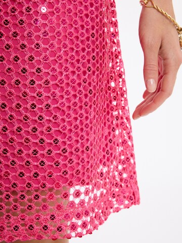 Ana Alcazar Avondjurk 'Zadena' in Roze