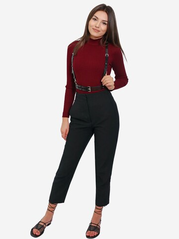 Ceinture 'Mun Suspender Harness' Haute Cuir en noir