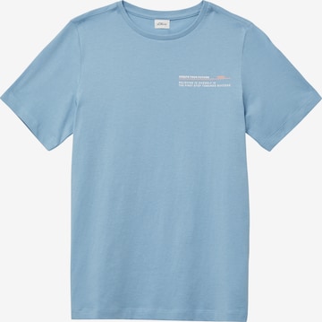 s.Oliver Shirt in Blau: Vorderseite