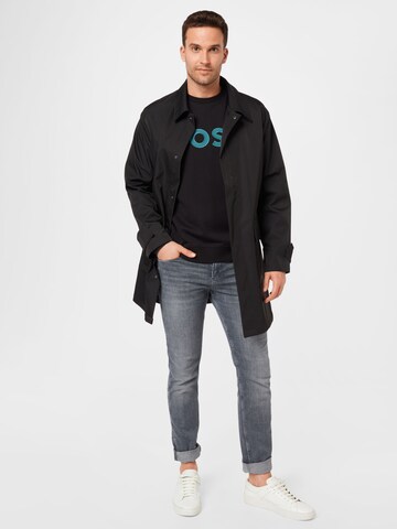 BOSS Sweatshirt in Zwart