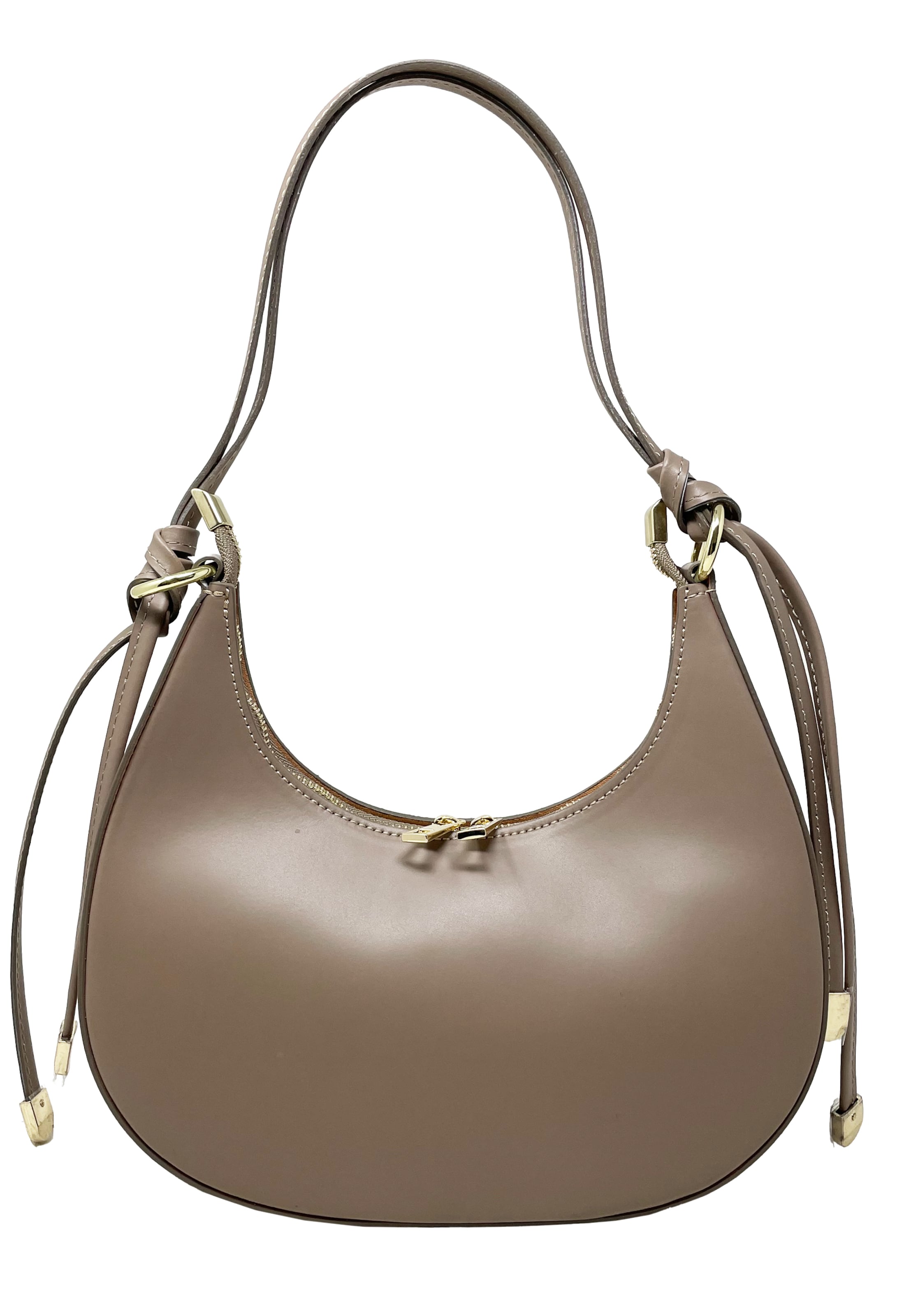 CHICCA BORSE Schoudertas in Bruin: voorkant