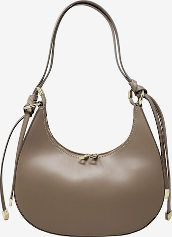 CHICCA BORSE Schoudertas in Bruin: voorkant