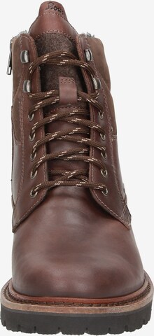 SIOUX Lace-Up Boots in Brown