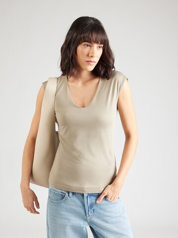 Top 'Billie' di rosemunde in marrone: frontale