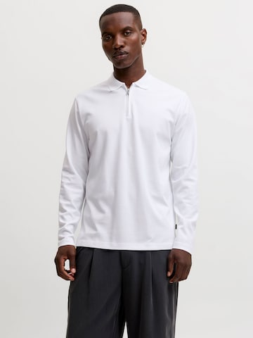 JACK & JONES - Camiseta de fútbol en blanco: frente