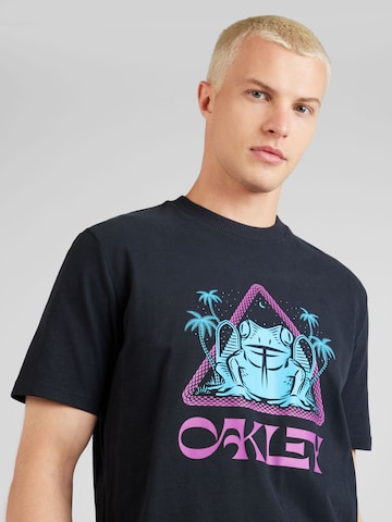 OAKLEY - Camisa 'KEK' em preto