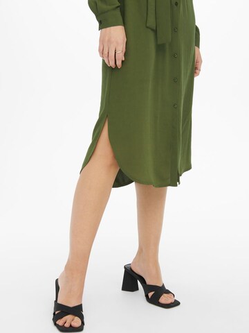 JDY Shirt Dress 'Rachel' in Green