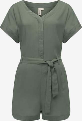 Ragwear - Jumpsuit 'Salwin' en verde: frente