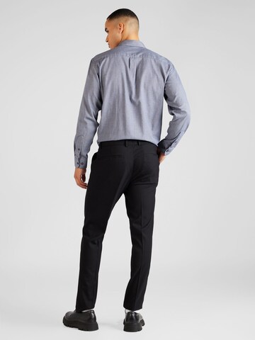 Slimfit Pantaloni cu dungă de la TOPMAN pe negru