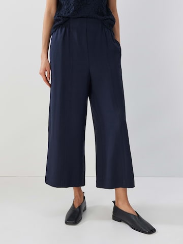 Wide Leg Pantalon Someday en bleu