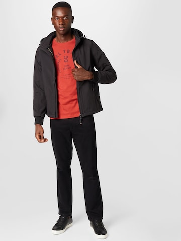 TOM TAILOR Between-season jacket in Black