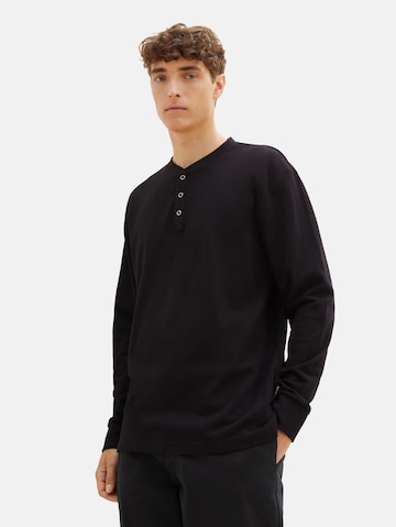 TOM TAILOR DENIM Shirt in Black