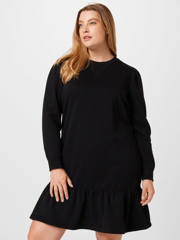 Rochie 'ZOALTIN' de la Lauren Ralph Lauren Plus pe negru: față