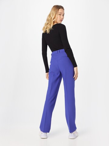 Wide Leg Pantalon à plis COMMA en violet