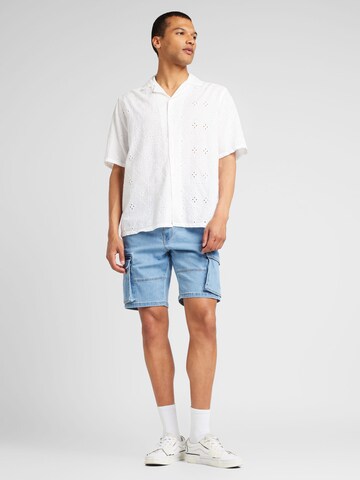 Only & Sons Comfort fit Srajca 'ARON' | bela barva