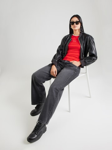 Calvin Klein Jeans Tričko – červená