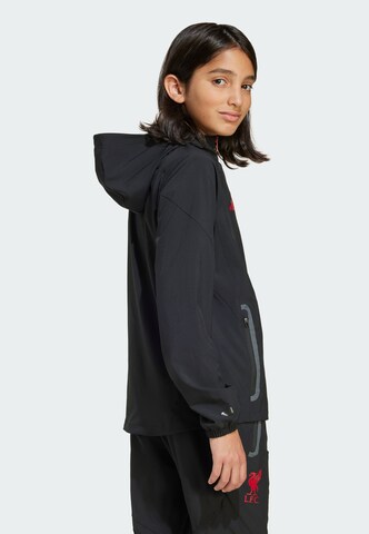 ADIDAS PERFORMANCE Sports jacket 'Liverpool FC Tiro 25 Competition' in Black