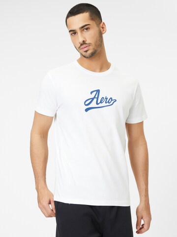 AÉROPOSTALE T-shirt i vit: framsida