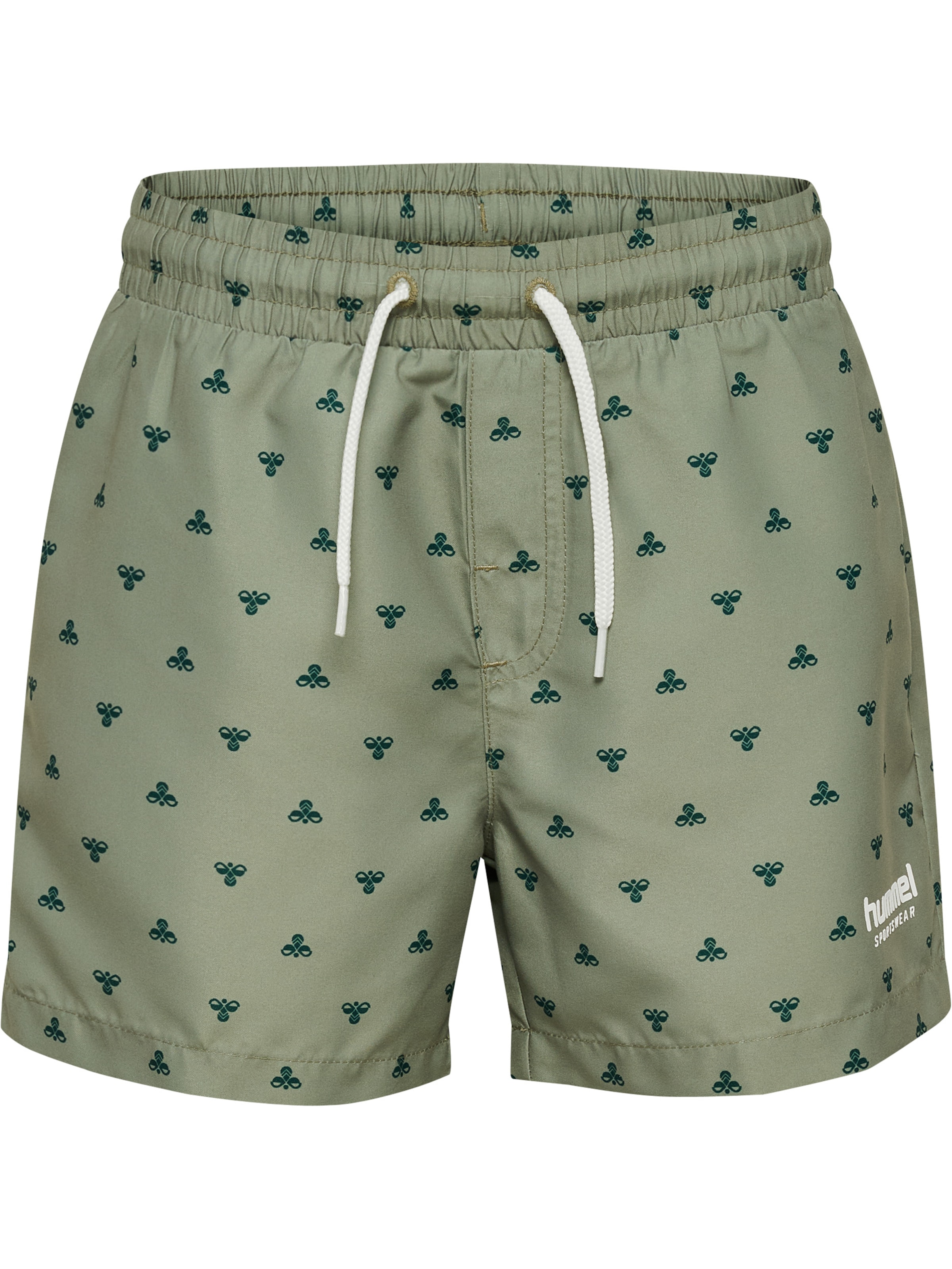 Hummel Badeshorts i grøn: forside