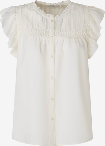 Pepe Jeans - Blusa 'DAKOTA' en blanco: frente