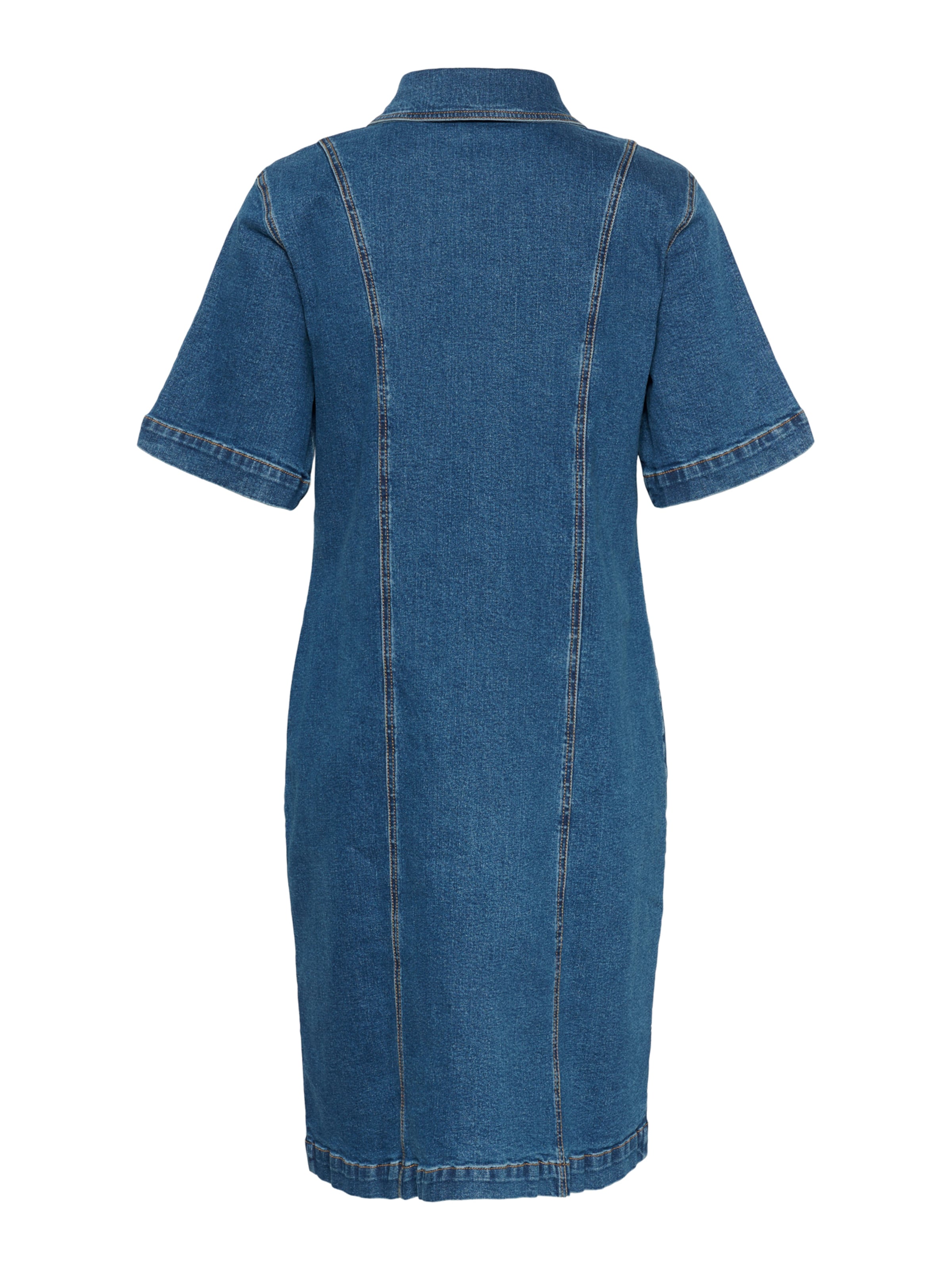 Kaffe Sukienka koszulowa 'KALena' w kolorze niebieski