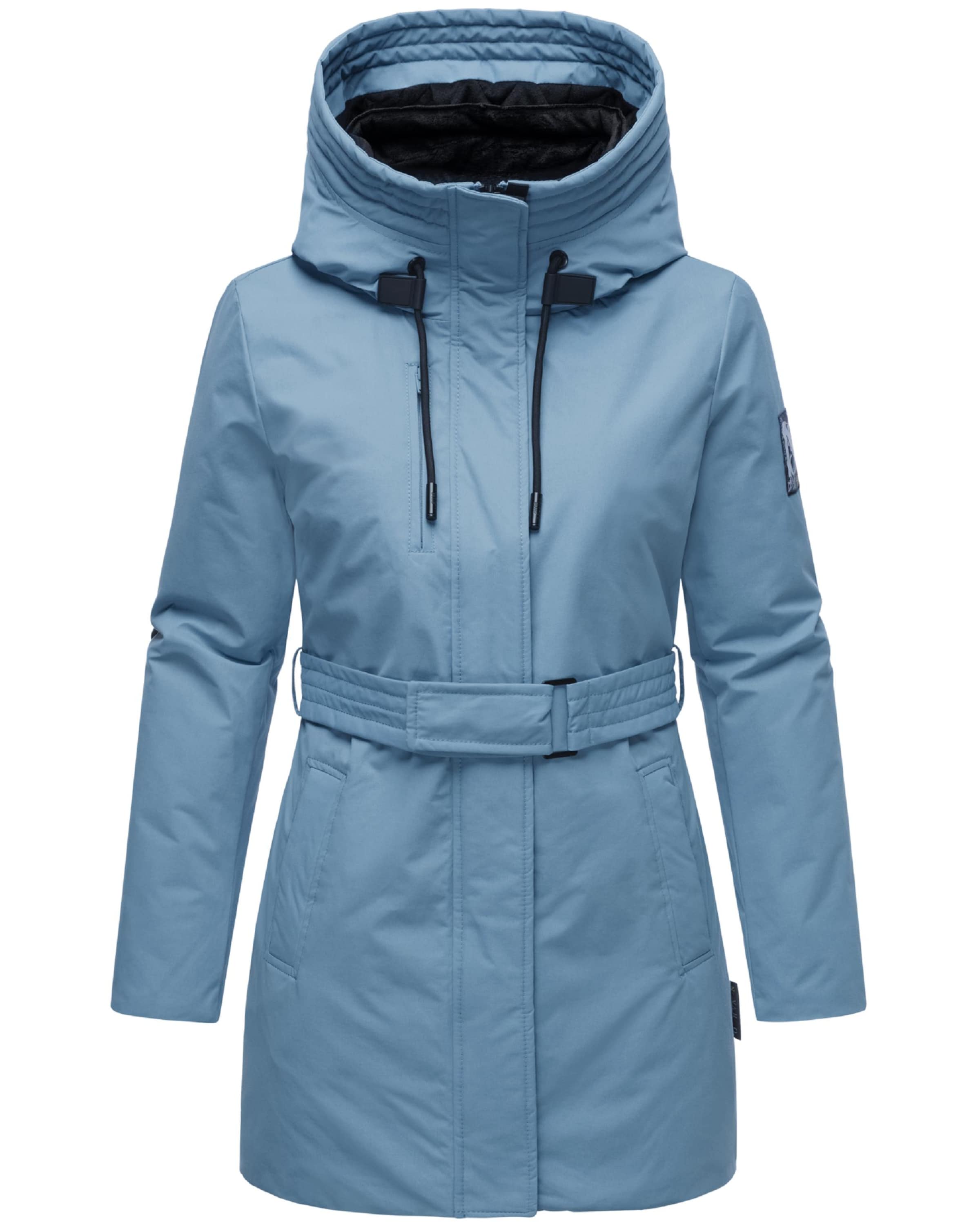 NAVAHOO Zimná parka - Modrá: predná strana