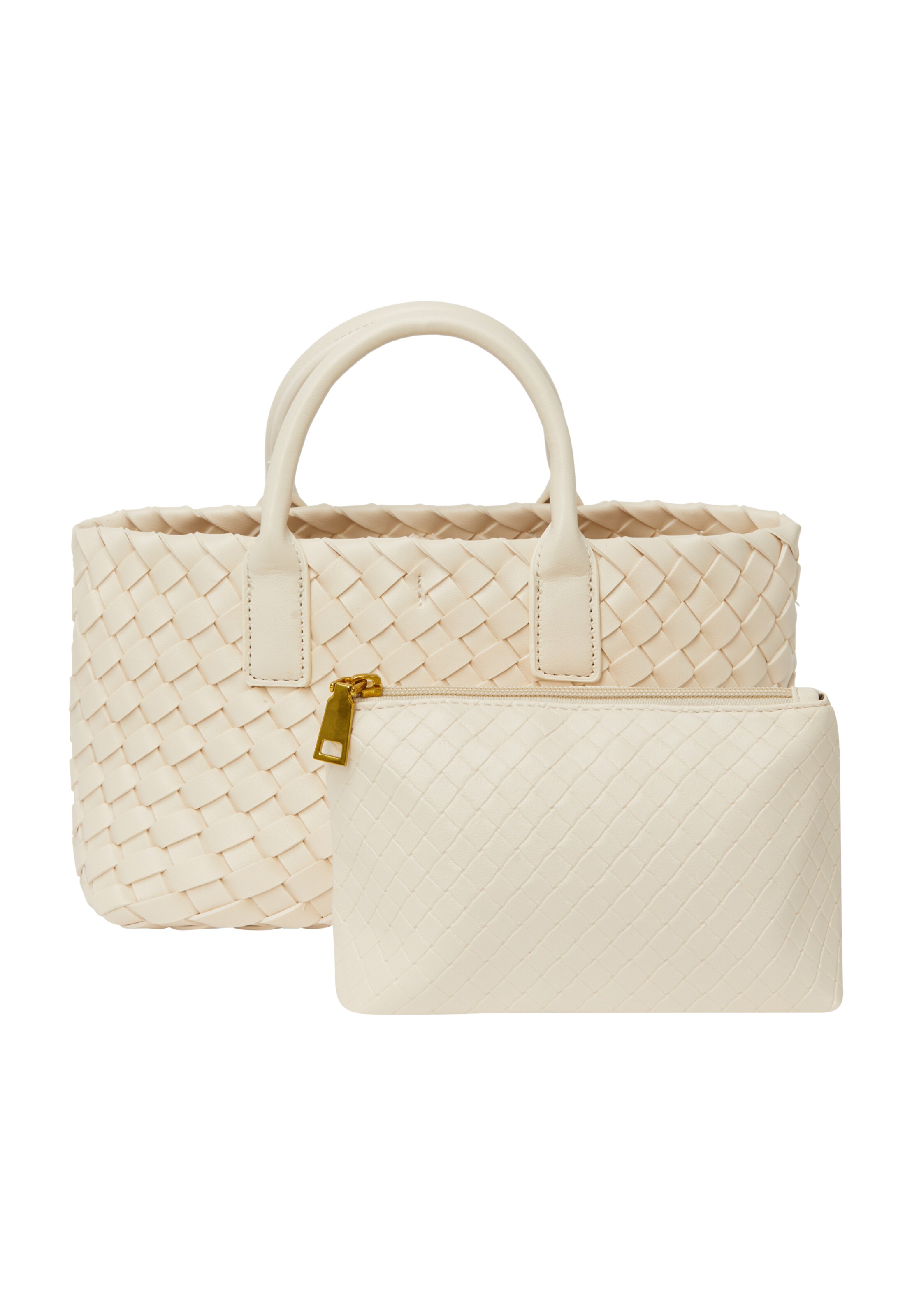 ebeeza Ročna torbica | svetlo bež barva, Prikaz izdelka