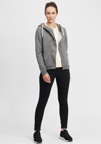 Oxmo Sweatjacke 'Vicky' in Grau