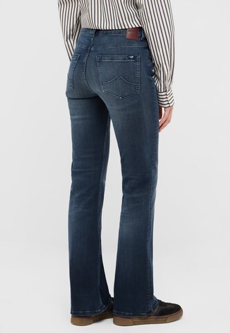 MUSTANG Bootcut Jeans in Blau