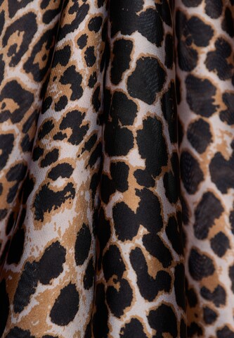 Foulard faina en marron