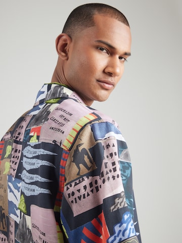 SCOTCH & SODA Regular fit Overhemd in Blauw