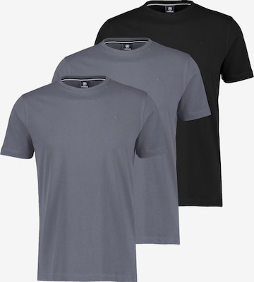 LERROS Shirt 'Basic' in Grau: Vorderseite