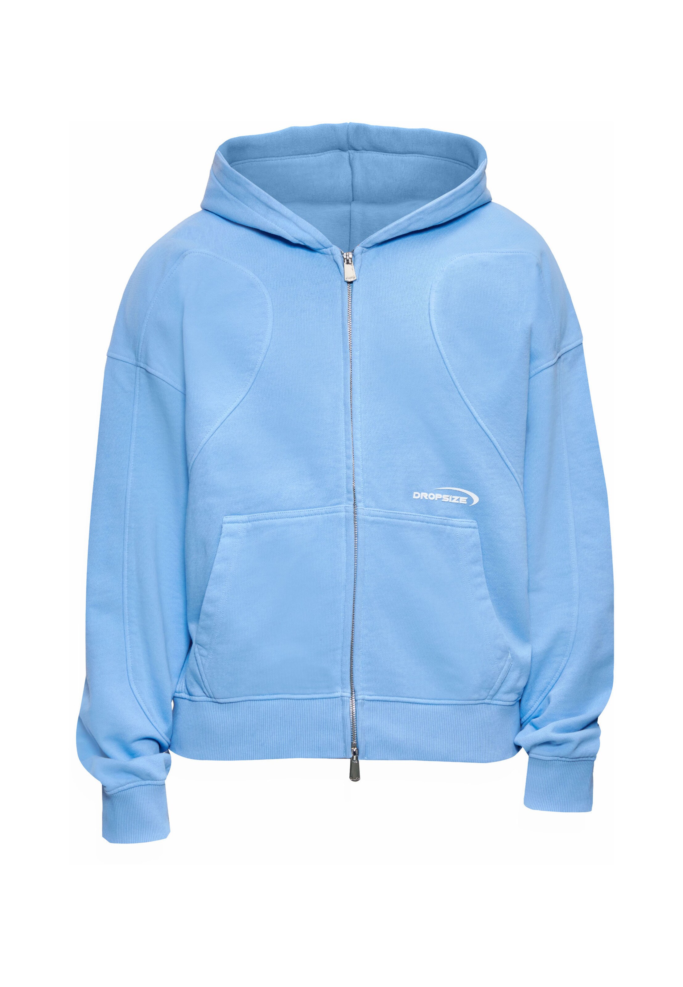 Dropsize Bluza rozpinana w kolorze niebieski: przód