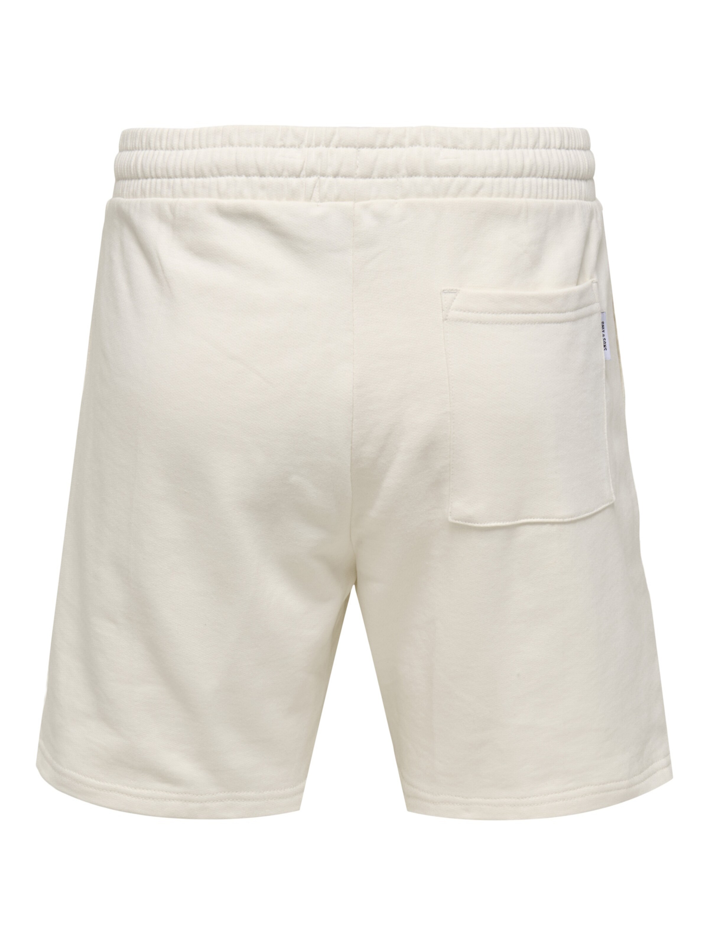 Only & Sons Regular Shorts 'Les Classiques' in Weiß