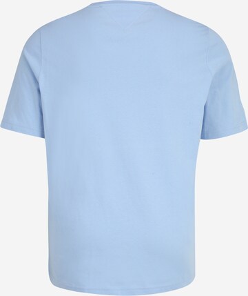 Tommy Jeans Plus - Camiseta en azul
