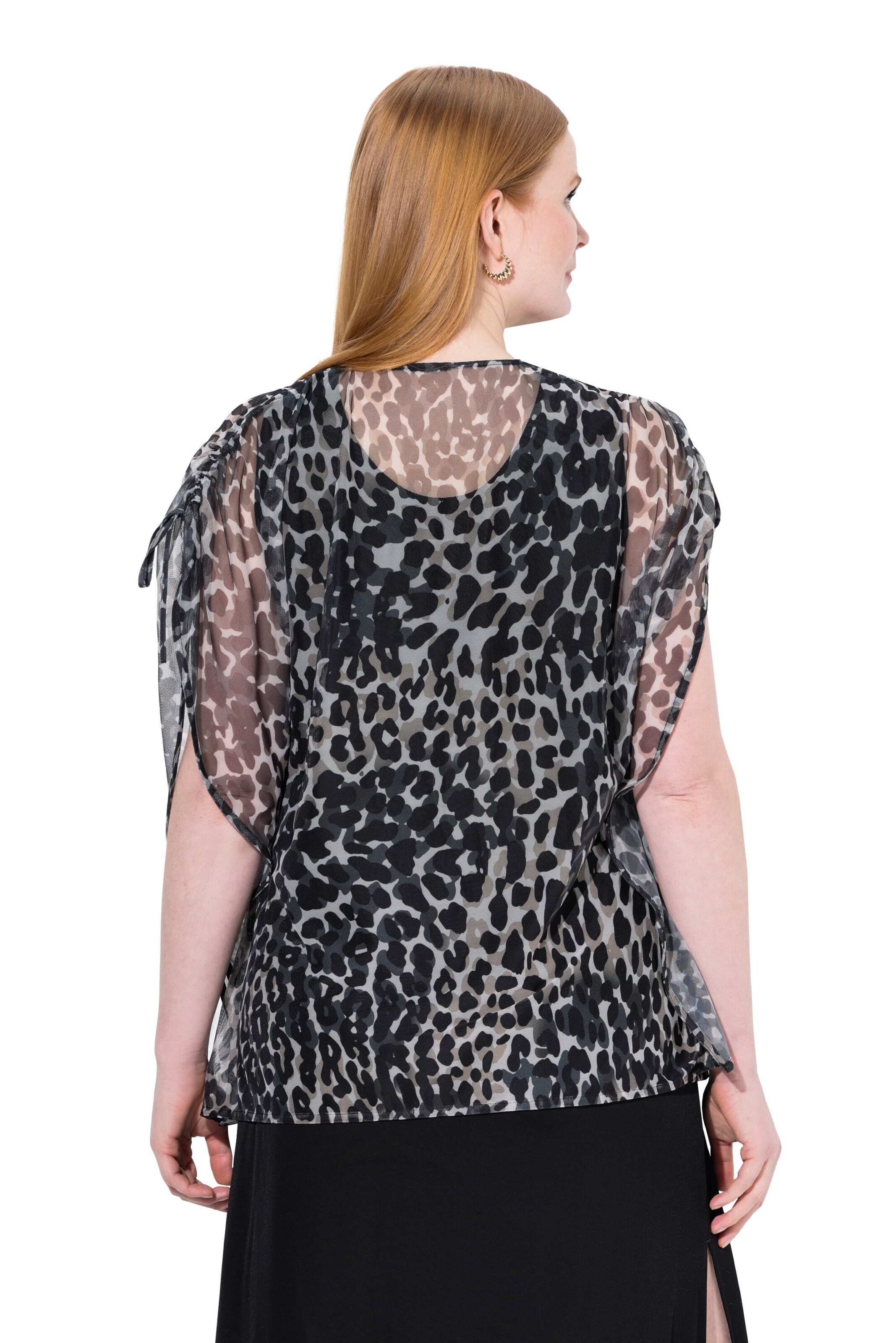 Ulla Popken Bluzka w kolorze czarny