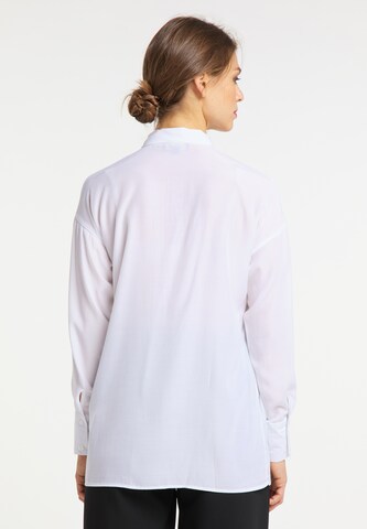 Camicia da donna di usha BLACK LABEL in bianco