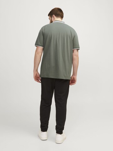 Jack & Jones Plus Poloshirt 'HASS' in Grün