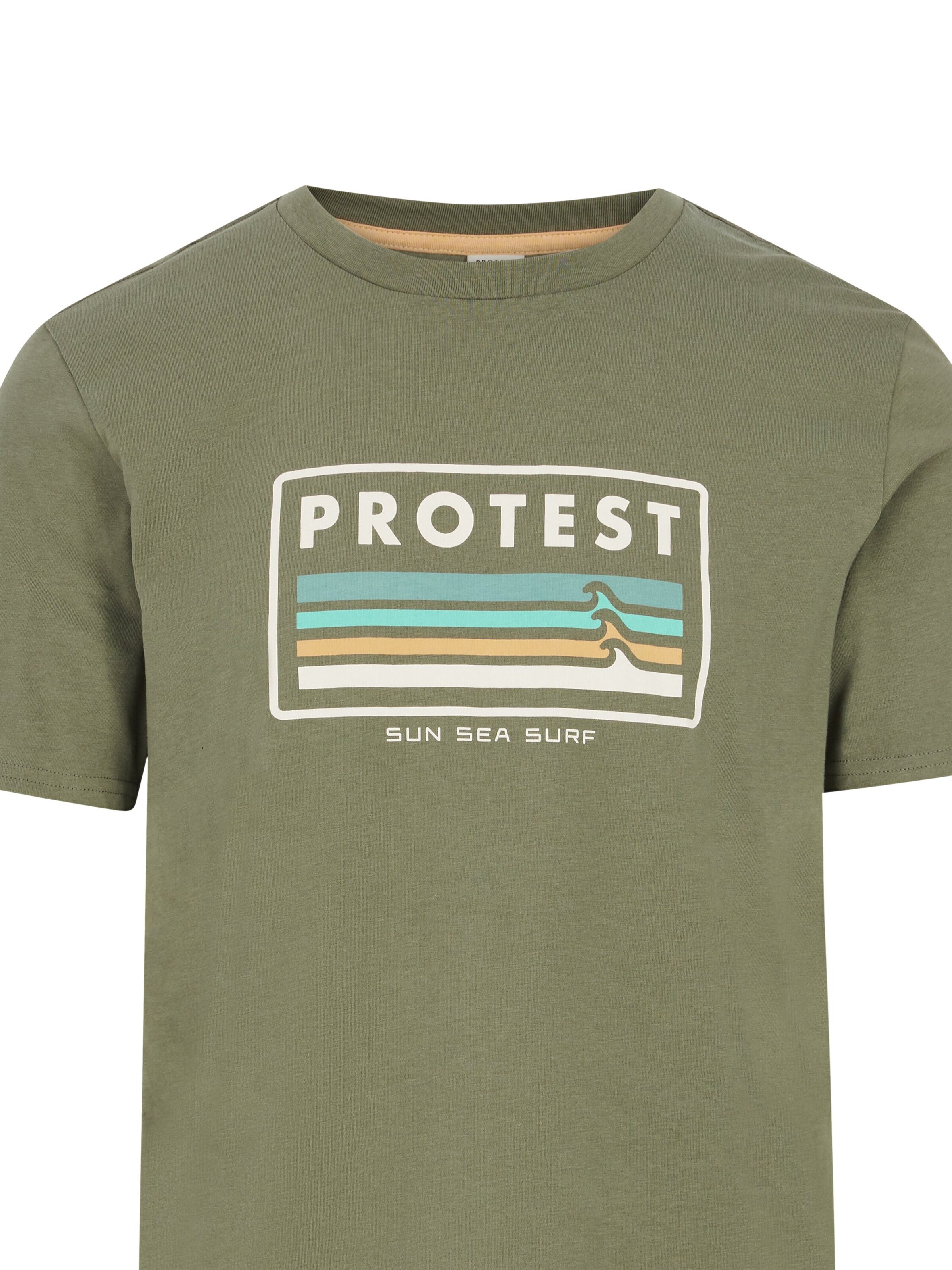 PROTEST Shirt 'PRTBarn' in Green