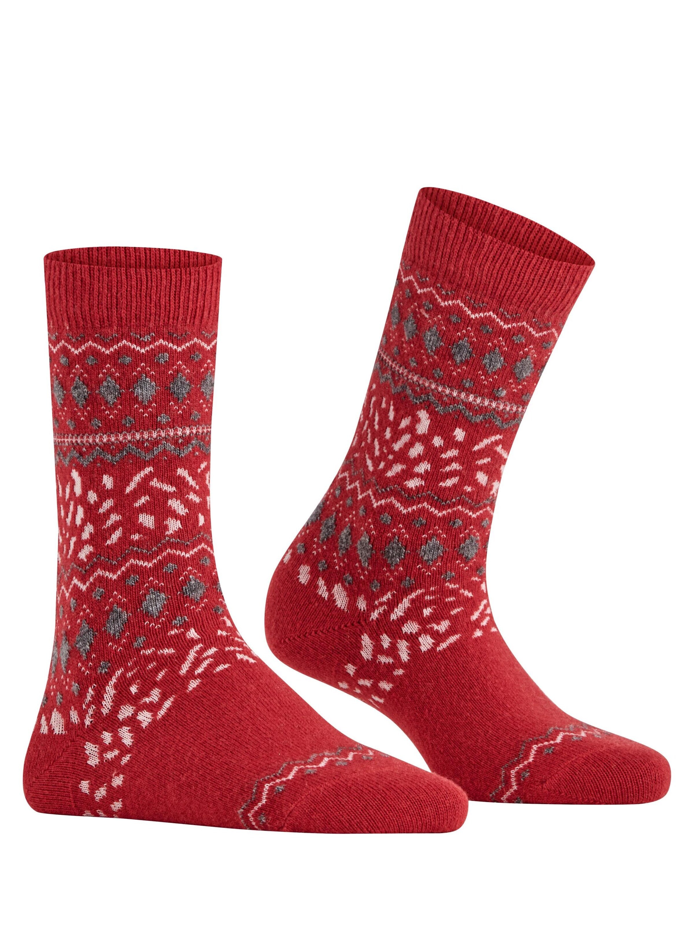 FALKE Socken 'Cosy Wool Special Edition'‌‌ in Rot