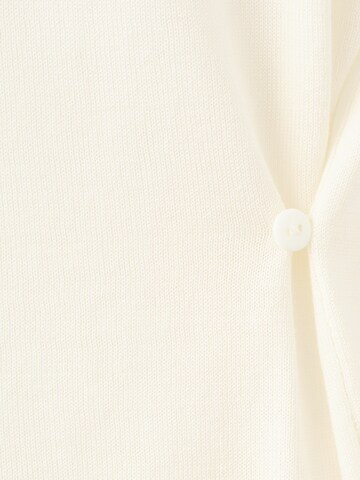 MANGO Vyšívaný top 'BIE' - Béžová