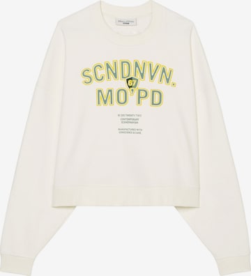 Marc O'Polo DENIM Sweatshirt i hvid: forside