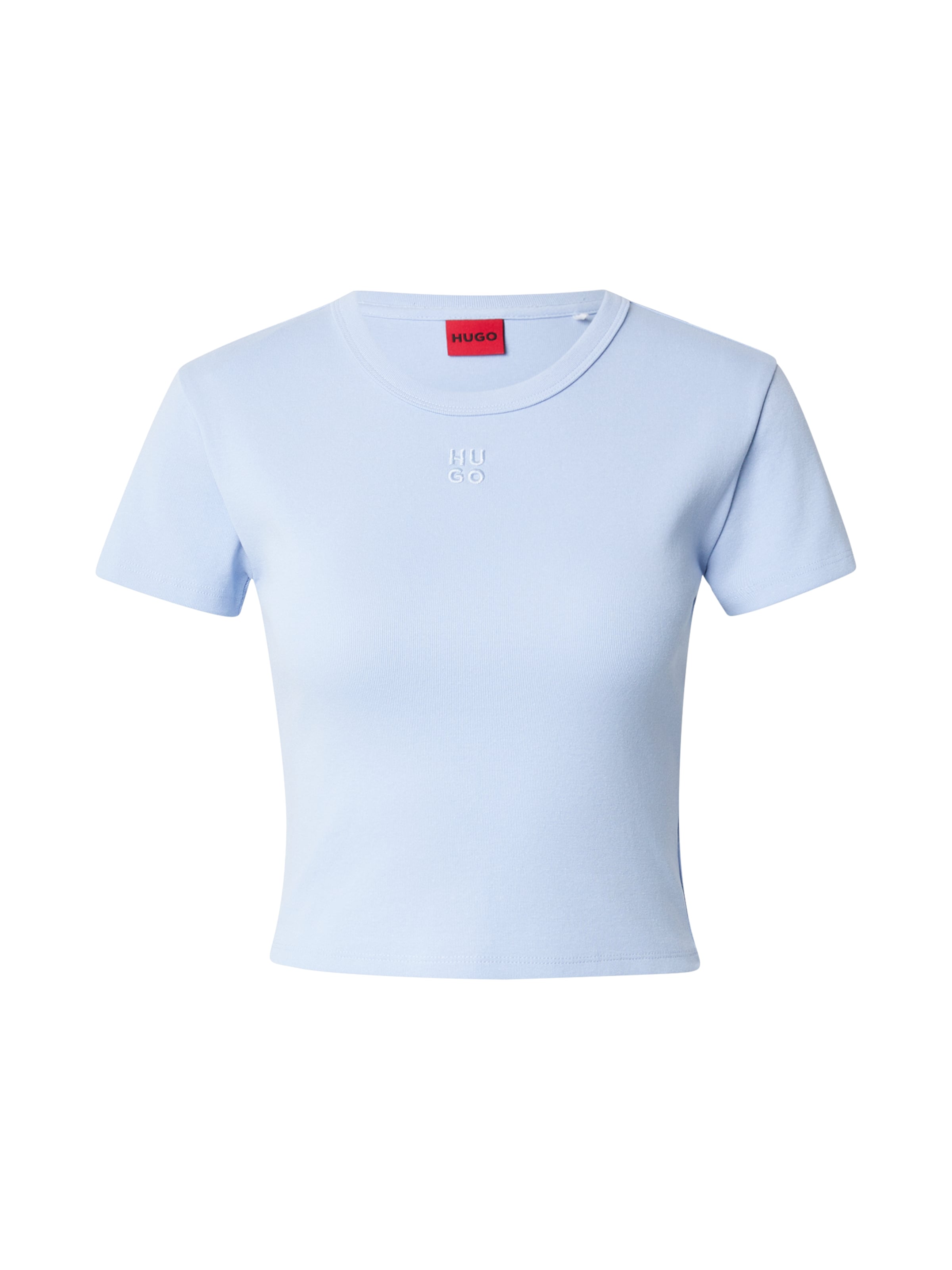 mėlyna HUGO Marškinėliai 'Delanor': priekis